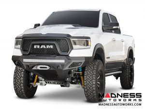 Dodge Ram Rebel Stealth Fighter Winch Front Bumper w/ Sensors